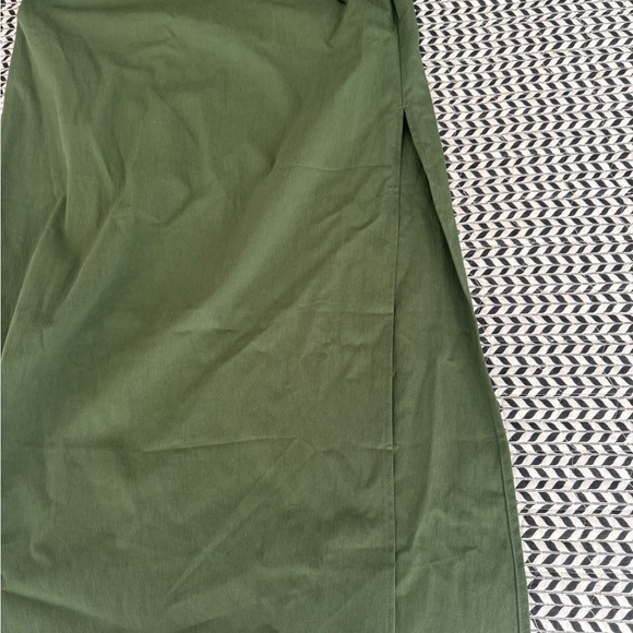 NWT Abercrombie midi green dress - Picture 5 of 9